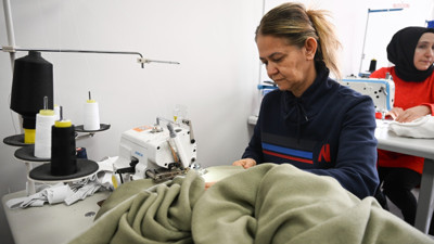 Mersin'de kursiyerler depremzedeler için seferber oldu