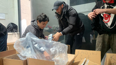 Hatay'dan sonra Kahramanmaraş'a Beşiktaş'tan çadır kent