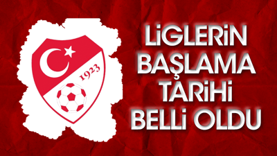 Liglerin başlayacağı tarih belli oldu. TFF Başkanı Büyükekşi açıkladı