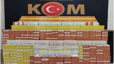 Erzurum'da 7 bin 460 paket gümrük kaçağı sigara ele geçirildi