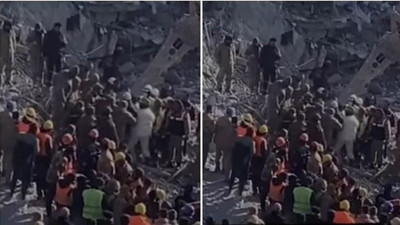 Madenciler ve AFAD görevlileri enkaz üstünde kavga etti. Kavganın gerekçesi 'Yok artık' dedirtti