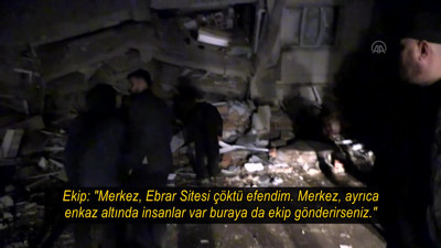 Depremin ilk anlarında polis telsizinde konuşulanlar ortaya çıktı. İşte dehşete düşüren ses kaydı