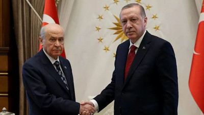 Erdoğan Bahçeli’yle görüştü