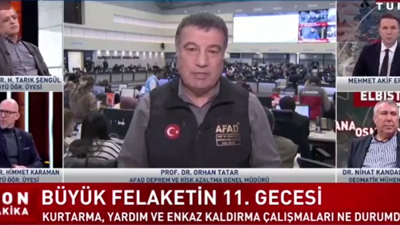 Habertürk yayınında AFAD Müdürü 'Geç kalmadık' dedi, Mehmet Akif Ersoy itiraz etti: Biz gittiğimizde müdahale yoktu