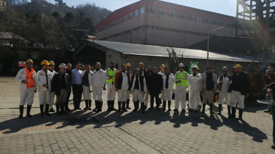 Gönüllü madenciler Hatay yolunda
