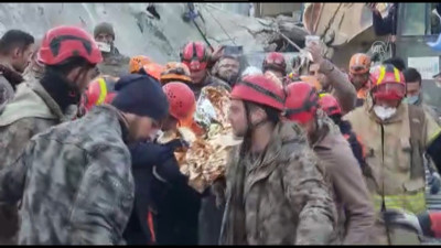 Hatay'da 12. günde bir mucize daha