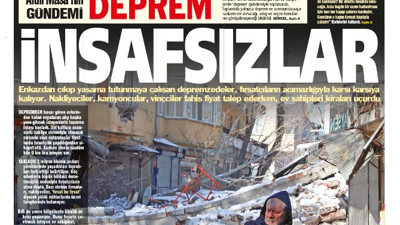 İnsafsızlar. Deprem fırsatçıları böyle ifşa edildi