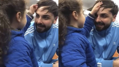 Rapçi Sefo minik depremzedenin sevgisi karşısında ne yapacağını şaşırdı. Ünlü şarkıcının dili tutuldu