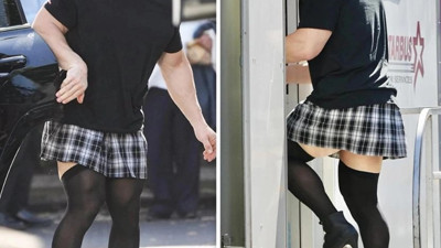 Amerikan Güreşi şampiyonu John Cena'nın son hali hayranları şoke etti! Etek giyip sokağa çıktı