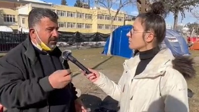 Depremzededen sert sözler: Bize en büyük kötülüğü Erdoğan yaptı