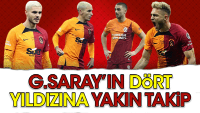 Galatasaray'ın dört yıldızına yakın takip. İtalya'nın gözü Türkiye'de