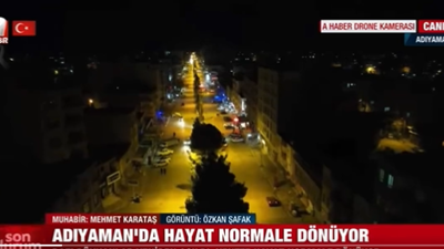 A Haber'e göre Adıyaman Kahta'da kafeler, marketler, pastaneler açıkmış. Böyle yalan yayın yapılır mı ?