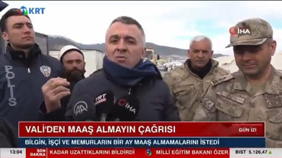 Deprem bölgesinin koordinatör valisi işi büyüttü: Halk malını bağışlasın. Oysa müteahhitlere ödemeler tıkır tıkır yapılıyor