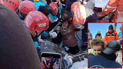 Enkaz altındaki anne ile kızı papağan sayesinde kurtuldu