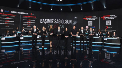 Depremzedeler için canlı yayında toplanan 115 milyar için şok iddia. 86 milyarı kamu kurumlarından toplanmıştı