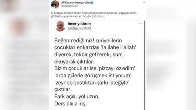 Depremde bile Suriyelileri ayırdılar. Beşiktaş'ın eski futbolcusu Ali Cansun yerin dibine geçirecek cevap verdi