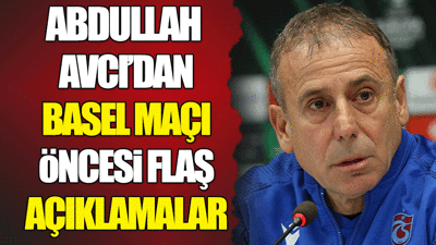 Abdullah Avcı'dan Basel maçı öncesi flaş açıklamalar. Hamsik hakkında konuştu