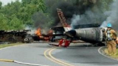 Uçak düştü kurtulan olmadı