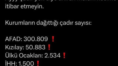 AKP'li isimden insanlıktan çıkma açıklaması. Çadır isteyenlere 'Anıranlar' dedi