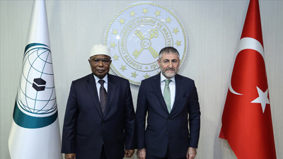 Nebati, İİT Genel Sekreteri Taha ile görüştü