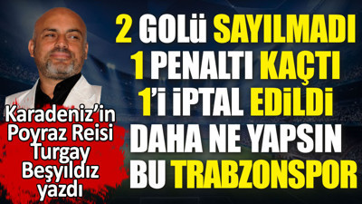 Trabzonspor'a sanki Papaz büyüsü yapmışlar
