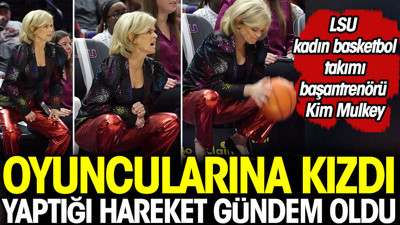 Kadın basketbol antrenörü oyuncularına kızdı. Yaptığı hareket gündem oldu