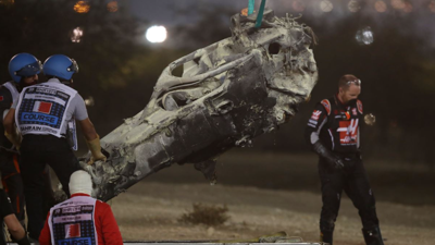 Formula 1 pilotu Grosjean’ın yanan otomobili sergilenecek