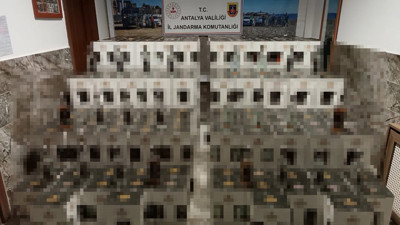 Antalya’da 3 bin 48 şişe kaçak alkol ele geçirildi