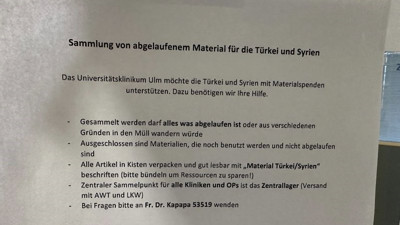 Hastanede insanlık dışı çağrı: Tarihi geçmiş ürünleri depremzedeler gönderin
