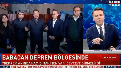 Ali Babacan: Partimizin 10 yardım tırına AFAD el koydu