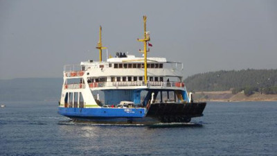 Hafta sonu feribot seferlerine 'fırtına' engeli