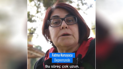 İzmirli depremzede: Kimse 1 yılda evine kavuşacağını beklemesin, biz 2.5 yıldır bekliyoruz