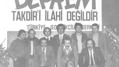 Deprem takdiri ilahi değildir. 1970 Türkiye Jeofizikçiler Derneği toplantısından