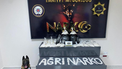 Ağrı’da 28 paket uyuşturucu madde ele geçirildi (25 Şubat 2023)