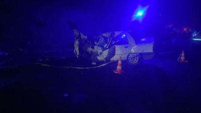 Akhisar’da düğün yolunda kaza: 1 ölü, 2 yaralı