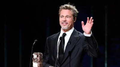 Brad Pitt ödül gecesinde sürpriz yaptı. 48'inci Cesar Ödülleri sahibini buldu