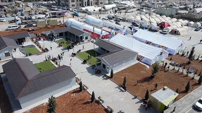 Bakan Kurum'dan Nurdağı geçici barınma alanı paylaşımı