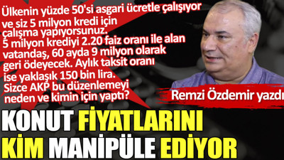 Konut fiyatlarını kim manipüle ediyor