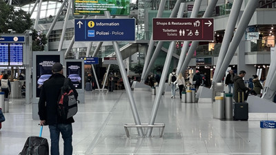 Almanya'da grev. 325'ten fazla uçuş iptal edildi