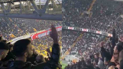 Tribünlerden istifa sloganı sonrası hükümetten ilk açıklama geldi