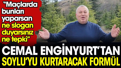 Cemal Enginyurt Süleyman Soylu’ya statlarda slogan atılmasını önlemenin sırrını verdi: Gün gelecek o statlara sen de giremeyeceksin