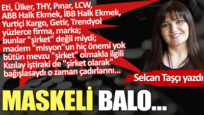 Maskeli balo…