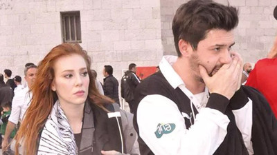 Elçin Sangu okul önünde veli ile tartıştı. Kavgaya sevgilisi de dahil oldu