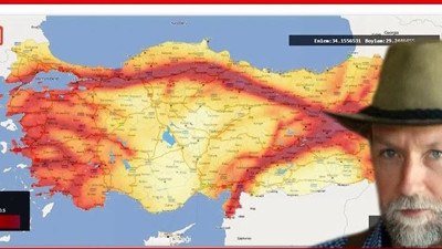 Bölge verip depremin büyüklüğünü paylaştı. Deprem Kahini ''Yine Türkiye'yi vuracak'' dedi