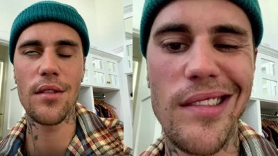 Justin Bieber dünya turnesini iptal etti. Geçen yıl yüz felci geçirmişti
