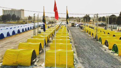 Fenerbahçe Çadırkent Hatay'da kuruldu