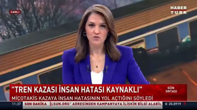 Habertürk spikerinden canlı yayında AKP’ye istifa tepkisi