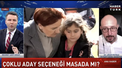 Altılı Masa toplantısı sürerken İYİ Parti'den flaş aday açıklaması. Genel Sekreter Uğur Poyraz açıkladı