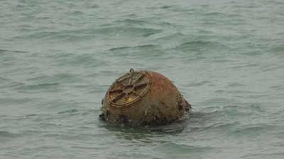 Ordu'da denizde mayın paniği