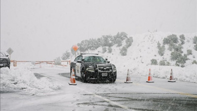 California'da kar nedeniyle OHAL ilan edildi